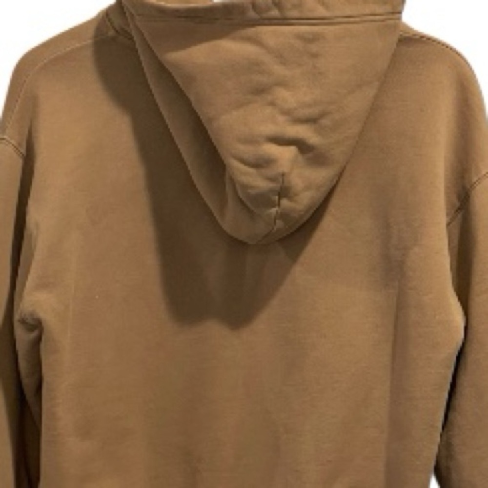 Aritzia TNA Tan Cozy Fleece Hoodie for Women, Casual and Relaxed, Size Medium - Picture 13 of 14